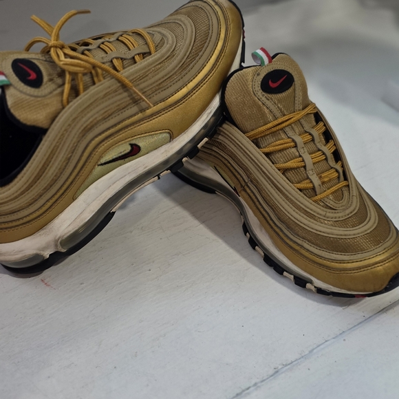 Nike Other - Nike Gold and Tan Men's Sneakers